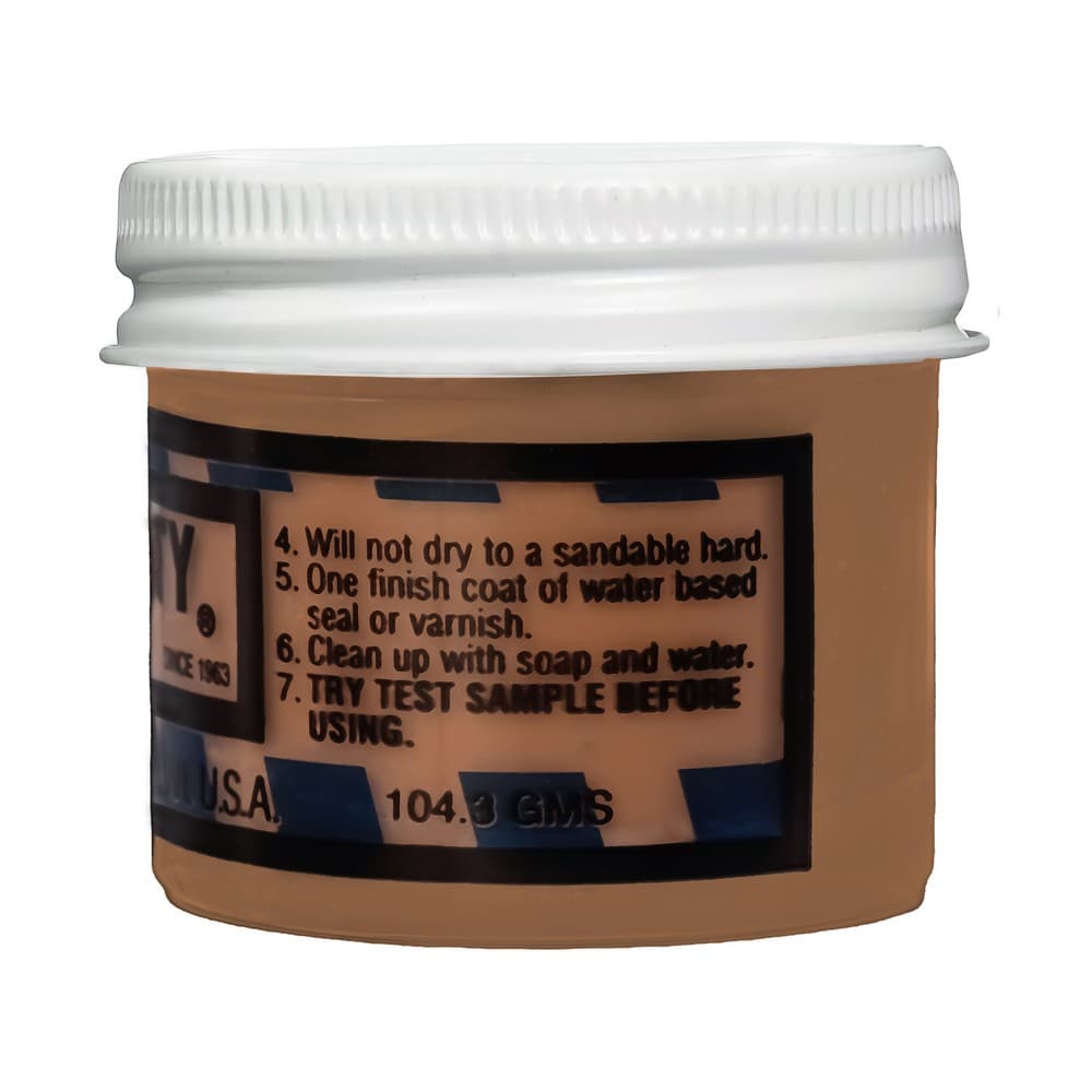 Color Putty Waterborne Wood Filler, 3.68 oz, 226 Brown Mahogany - Image 2