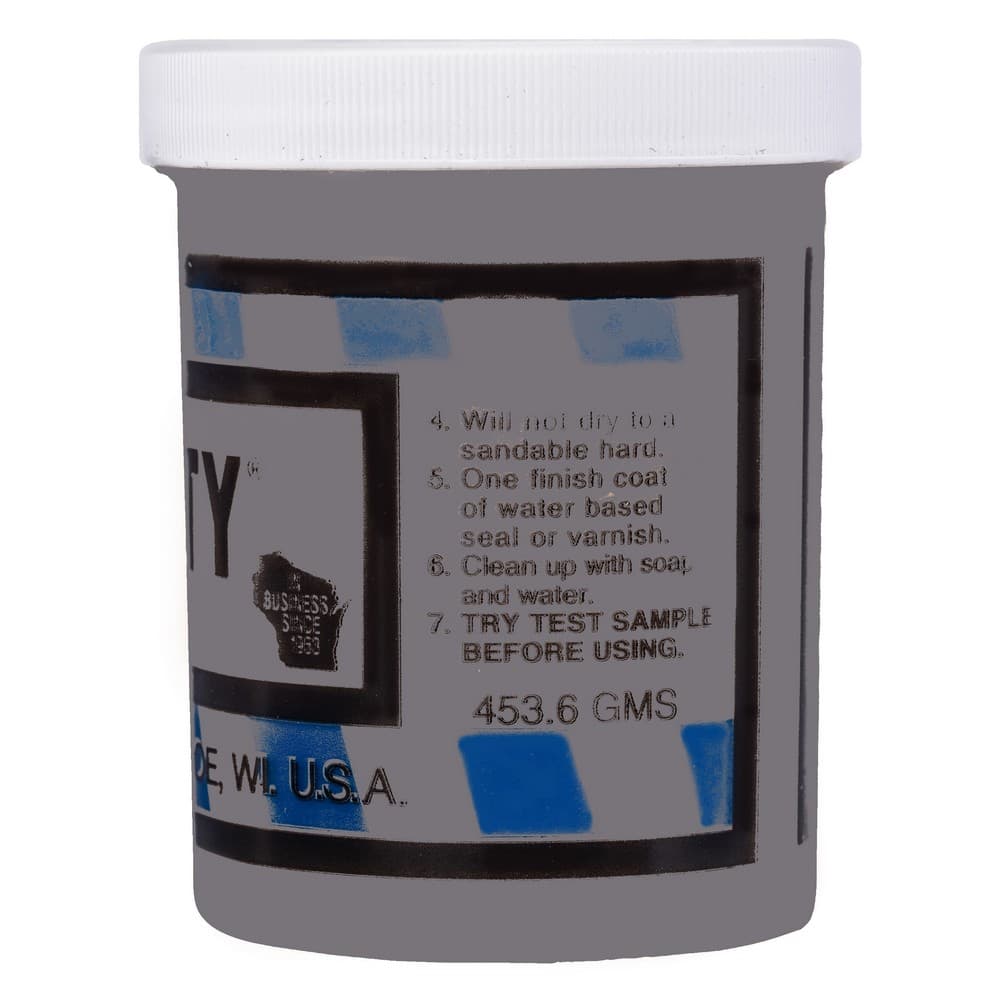 Color Putty Waterborne Wood Filler, 1 lb, 234 Ebony - Image 2