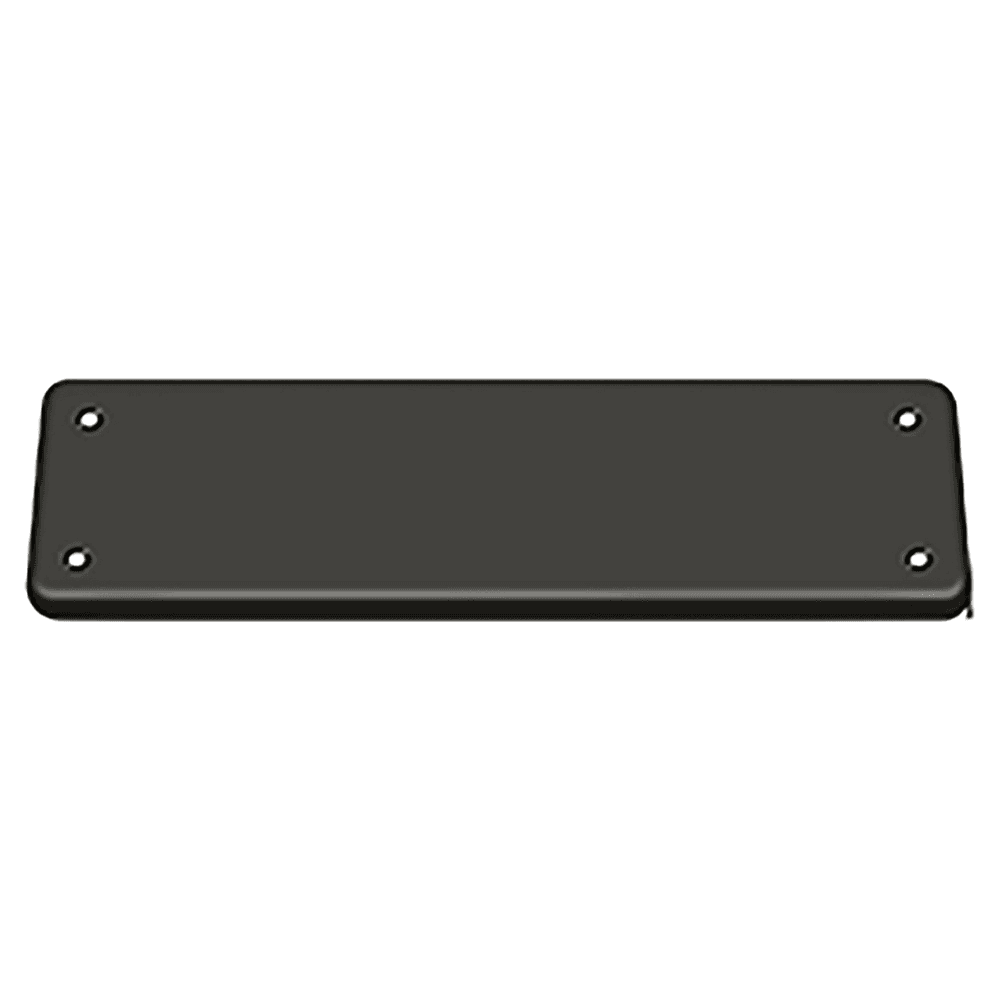 Cover Plate 2-5/8" x 9-3/4" for DASH95, Paint Black Main - Image