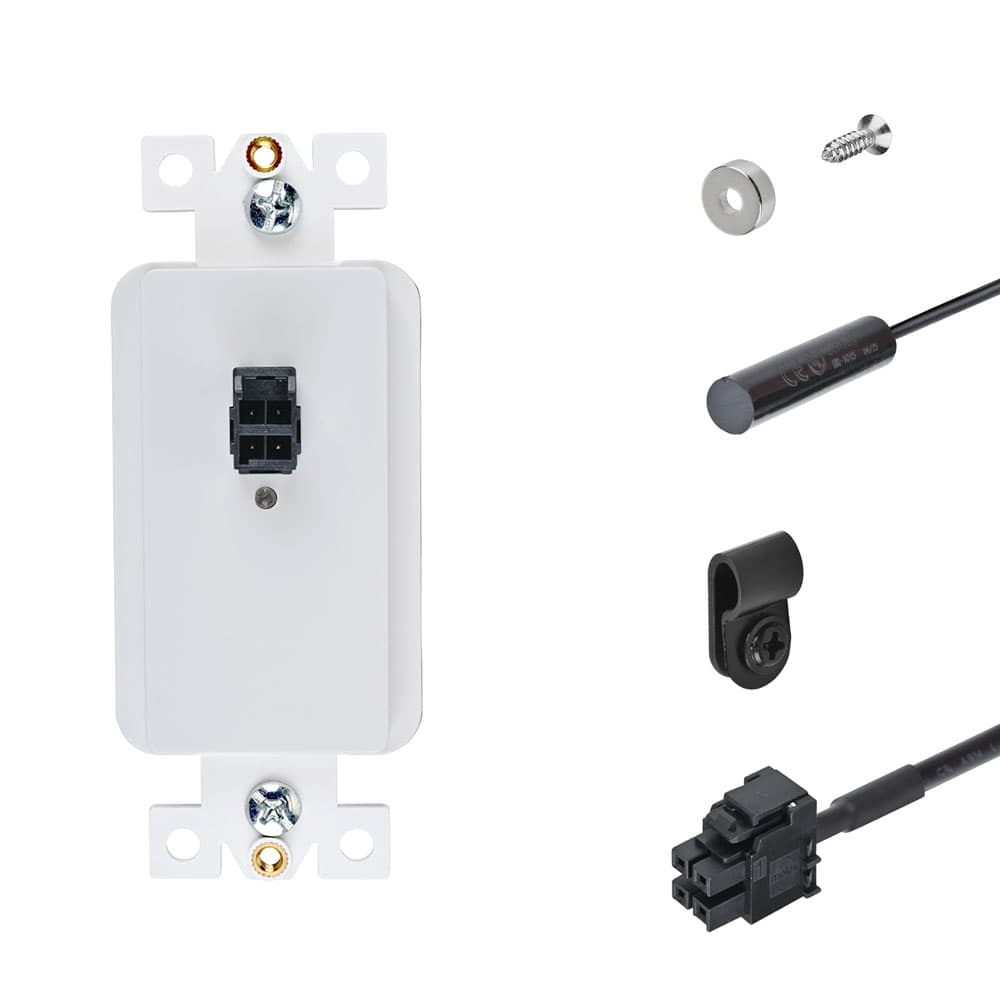 Docking Drawer 15 and 20 amp Safety Interlock for Appliance Garages Disconnect with Magnetic Switch (Normally Closed) - Main Image