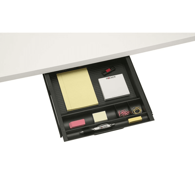 31-13/16" DWR6 Storage Drawer Organizer, Black Main - Image