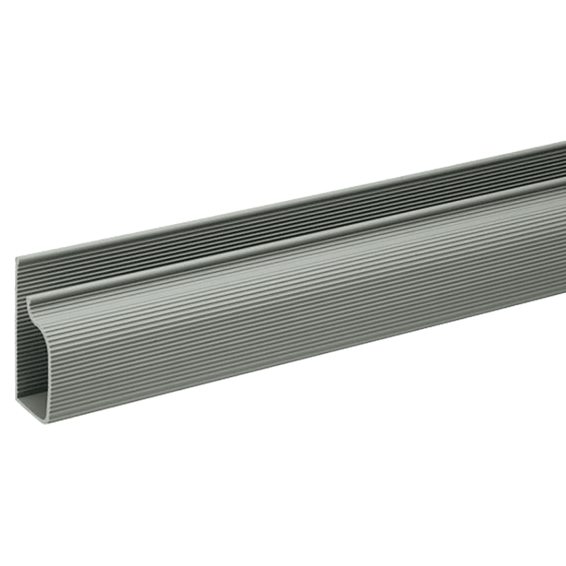 2' J-Shape Cable Manager, Grey Main - Image