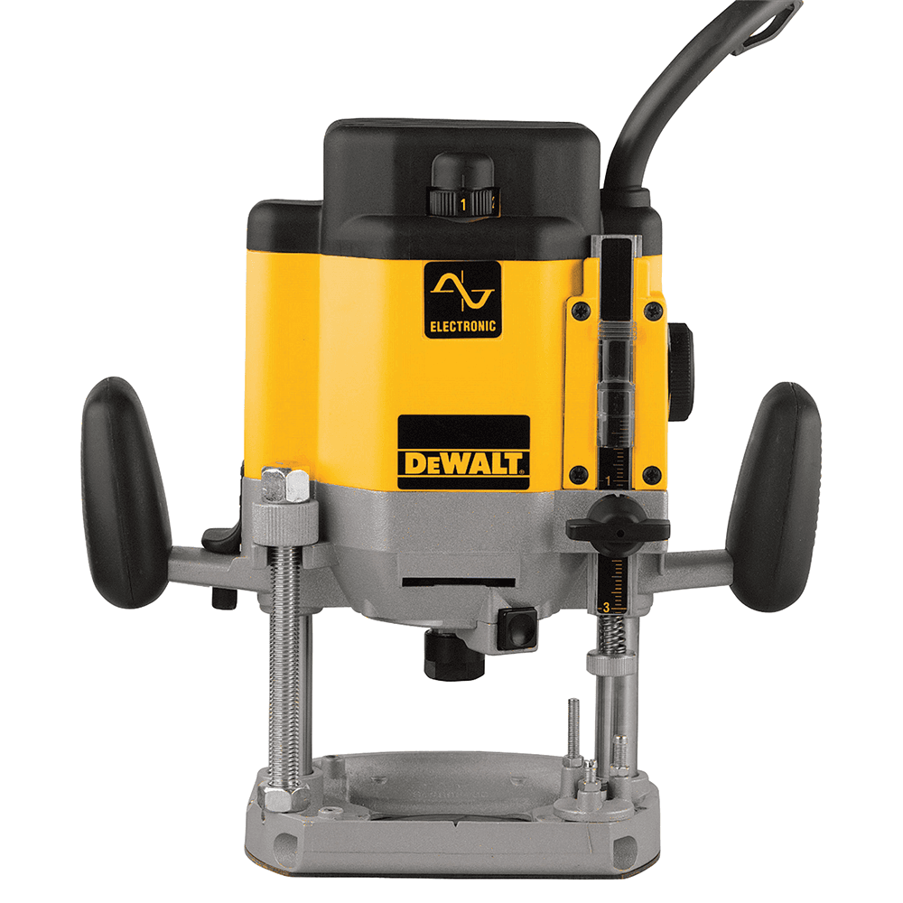 Dewalt 3 HP Maximum EVS Plunge Router with Rack-and-Pinion Depth Adjuster