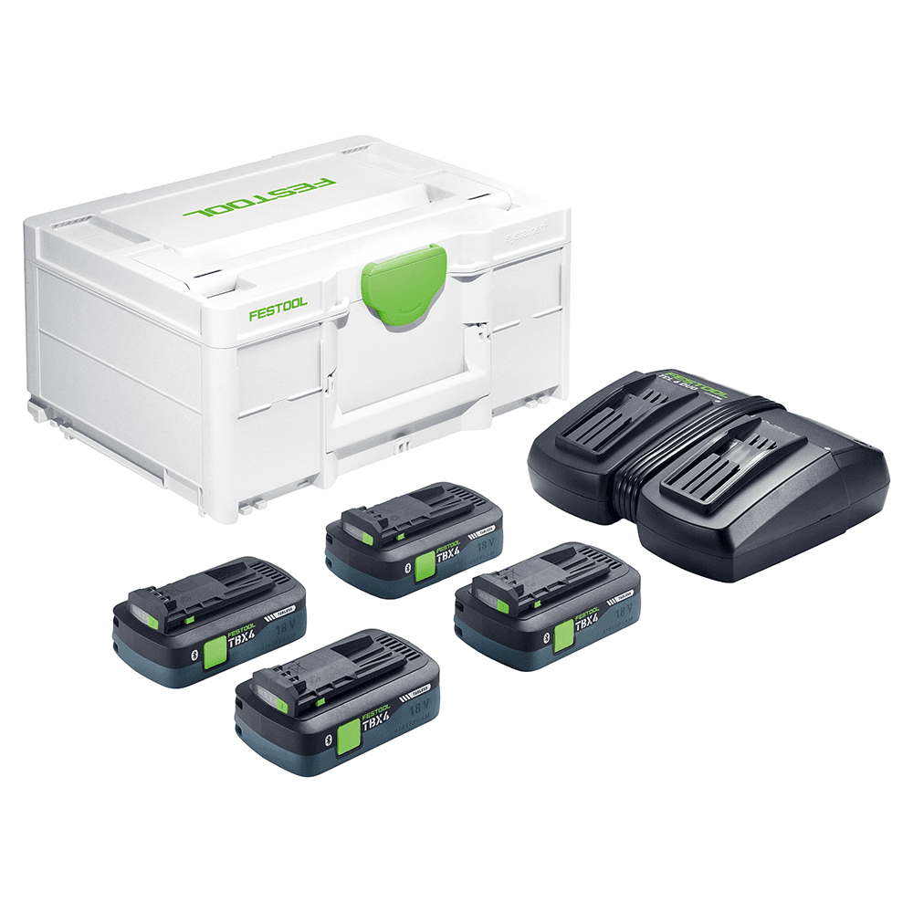 18V 4.0Ah 4 Battery/Charger Starter Pack Energy Set Main - Image
