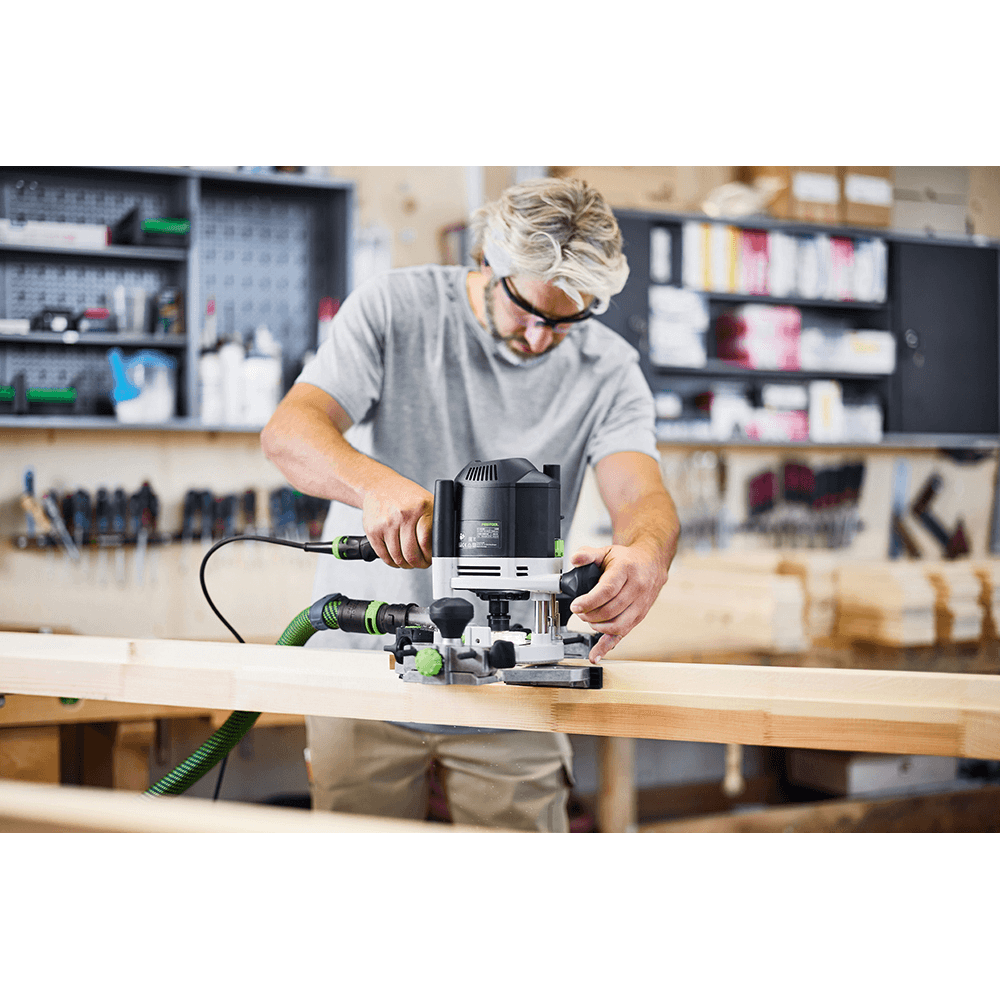 OF1400 EQ-F PLUS Palm Router Corded Motor Variable Speed with Light Module Alt 2 - Image