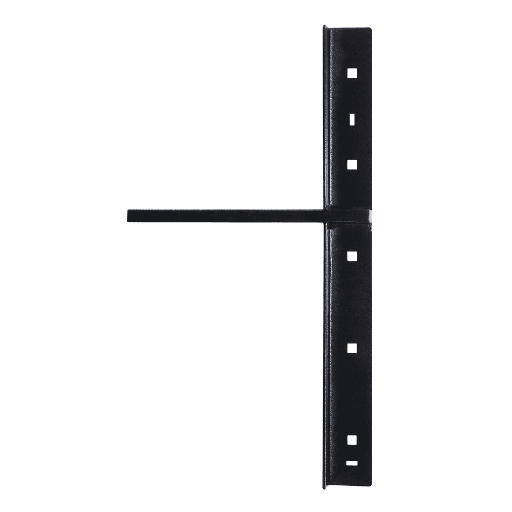 Pro Value Series Concealed Extended Flat Bracket, Black - Main Image