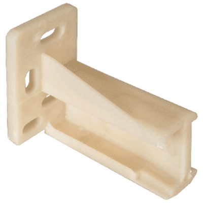 Grass 6600 Left Hand Adjustible Socket, Rear-Mount, White product image 1