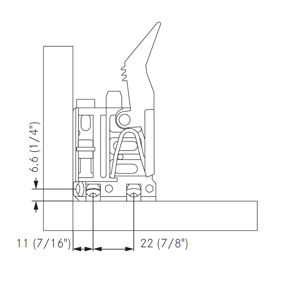 Maxcess Elite Plus Drawer Locking Device Set