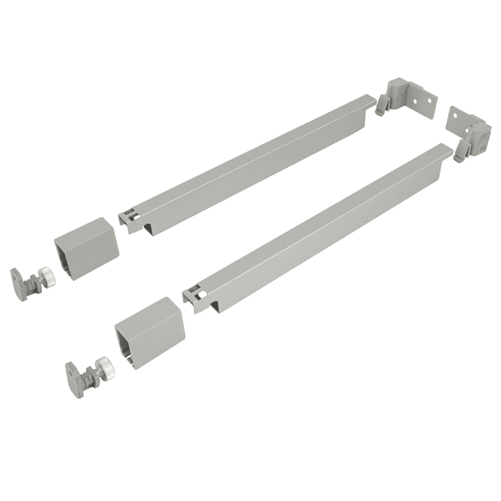 Complete Set Packaging for Grass Nova Pro Scala Railing Set in Ice 22" with Easy Tilt Adjustment