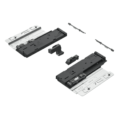 Quadro 10 - 30kg Push-to-Open Silent System for 5D V6 Undermount Slide (1/Box) Main - Image