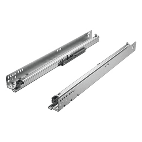 15" Quadro 2D V6 IW21 Undermount Drawer Slide for Faceframe/Frameless Application, 90lb Capacity Full Extension with Push-to-Open (5/Box) Main - Image