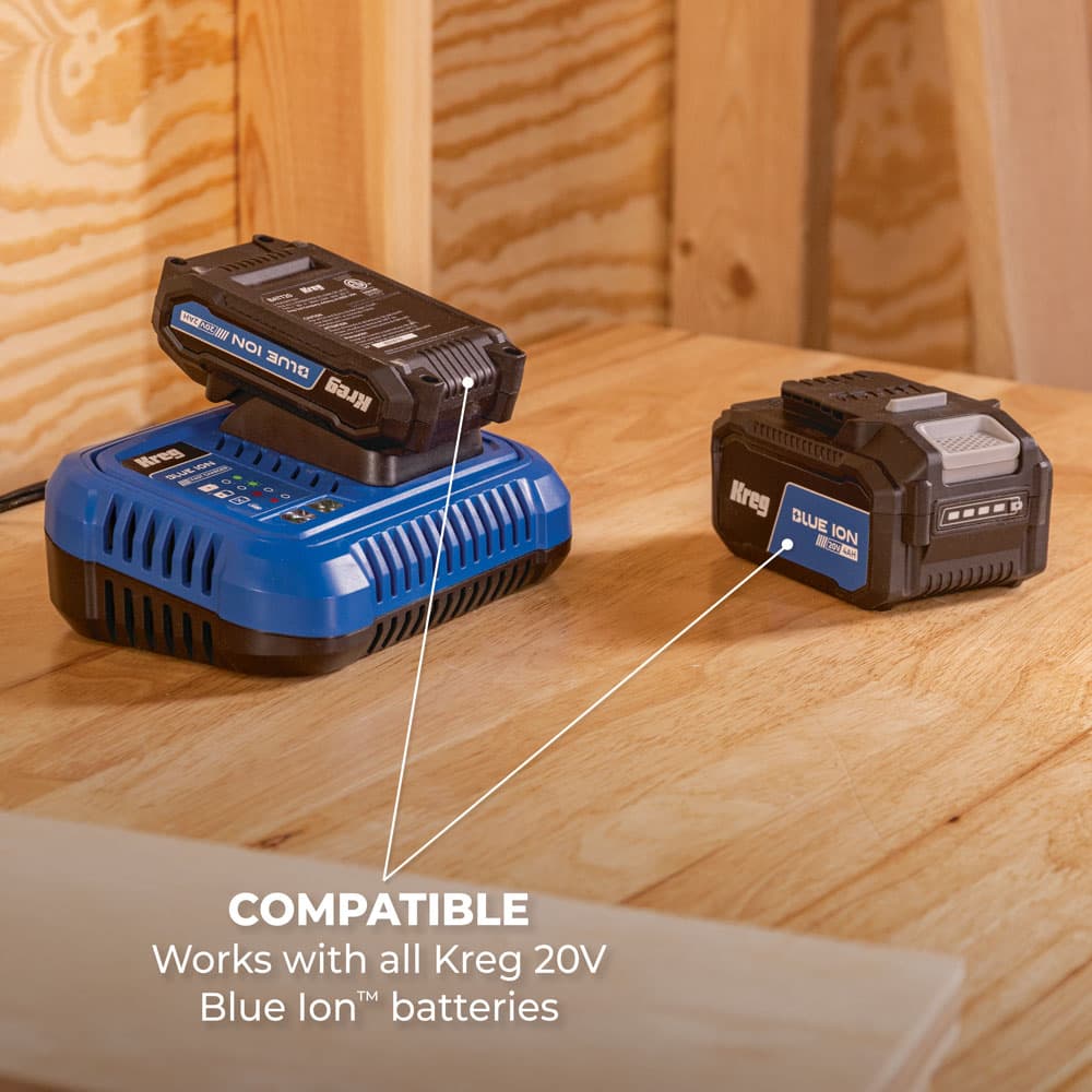 Kreg 20V Blue Ion Fast Charger - Image 6