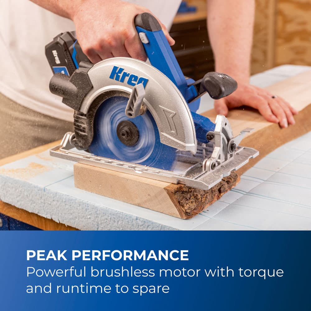 Kreg 20V Ionic Drive™ 7-1/4-in Circular Saw - Image 3