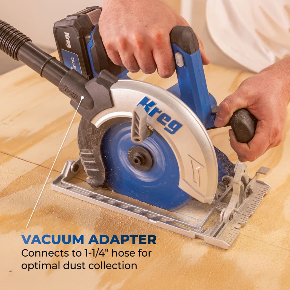 Kreg 20V Ionic Drive™ 7-1/4-in Circular Saw - Image 9