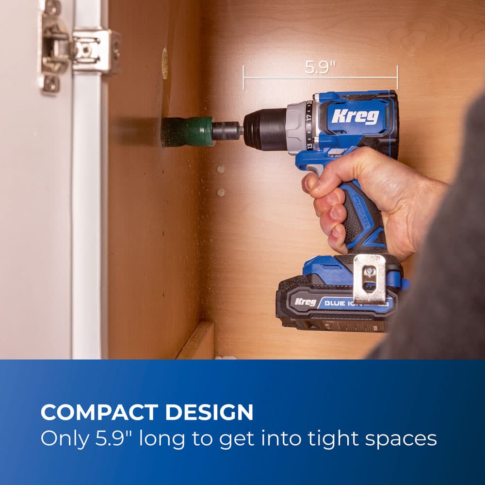 Kreg 20V Ionic Drive™ 1/2-in Compact Drill - Image 3
