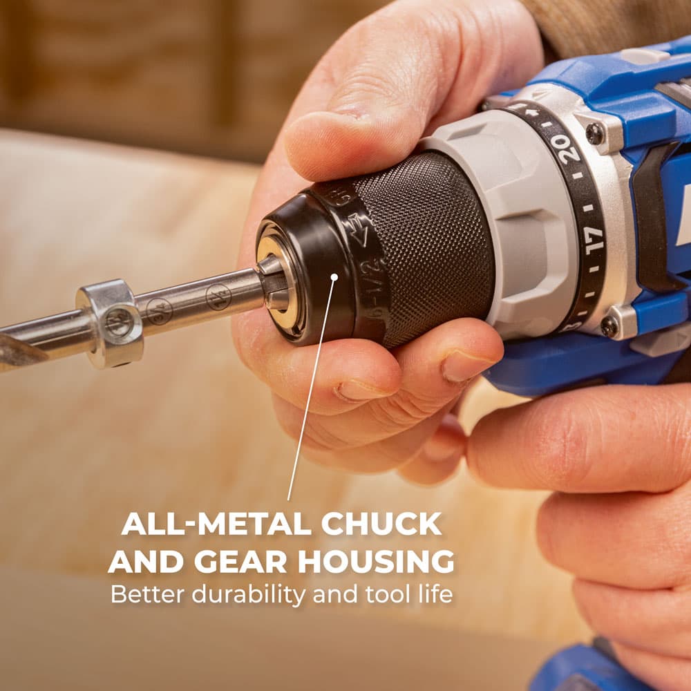 Kreg 20V Ionic Drive™ 1/2-in Compact Drill - Image 6