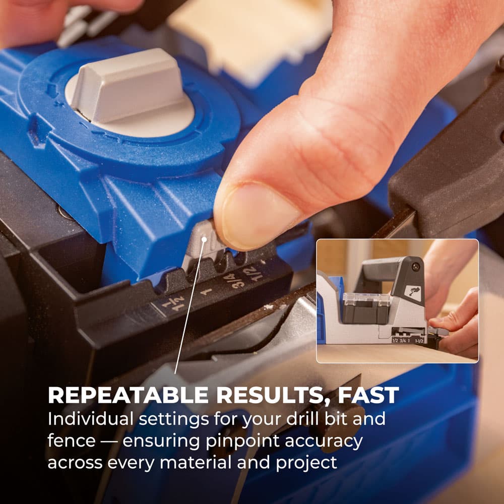 Kreg Ionic Drive™ Rebel Pocket-Hole Joiner - Image 8