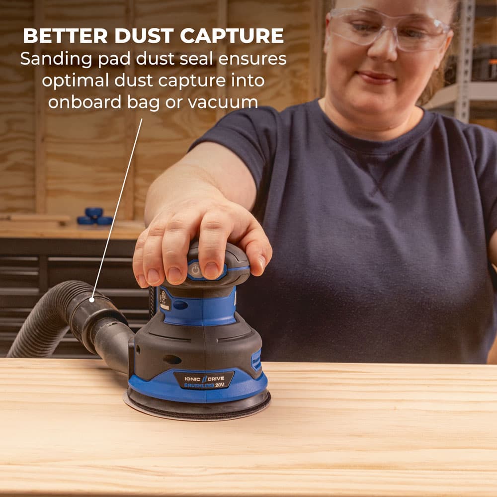 Kreg 20V Ionic Drive™ 5-in Random Orbit Sander - Image 5