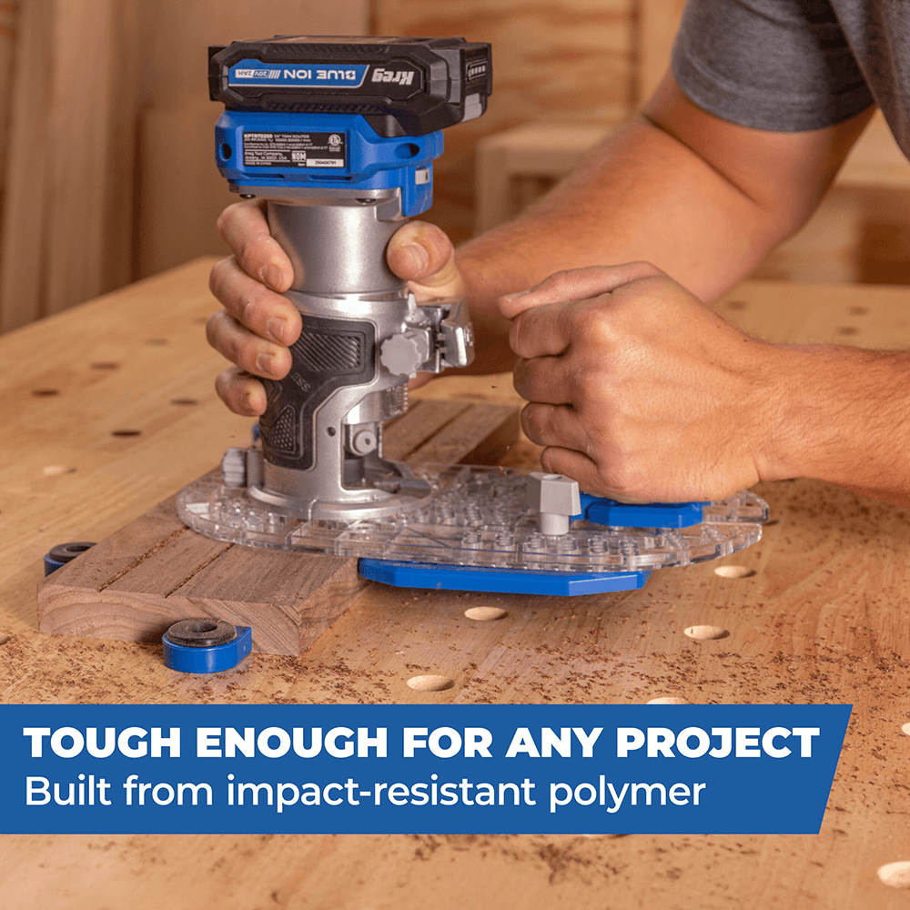 3-1/2" - 15" Trim Router Edge Guide Alt 7 - Image