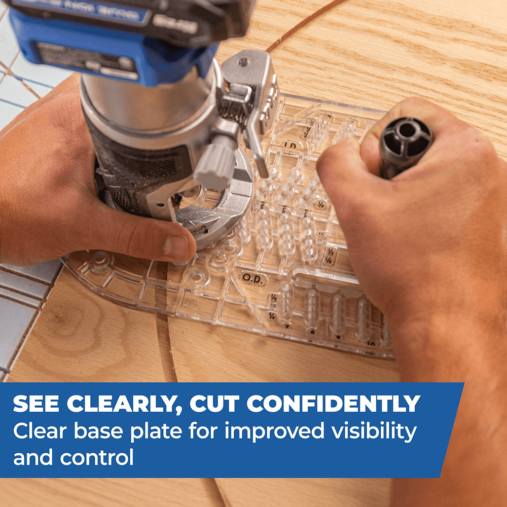 3-1/2" - 52" Trim Router Circle Guide Alt 6 - Image