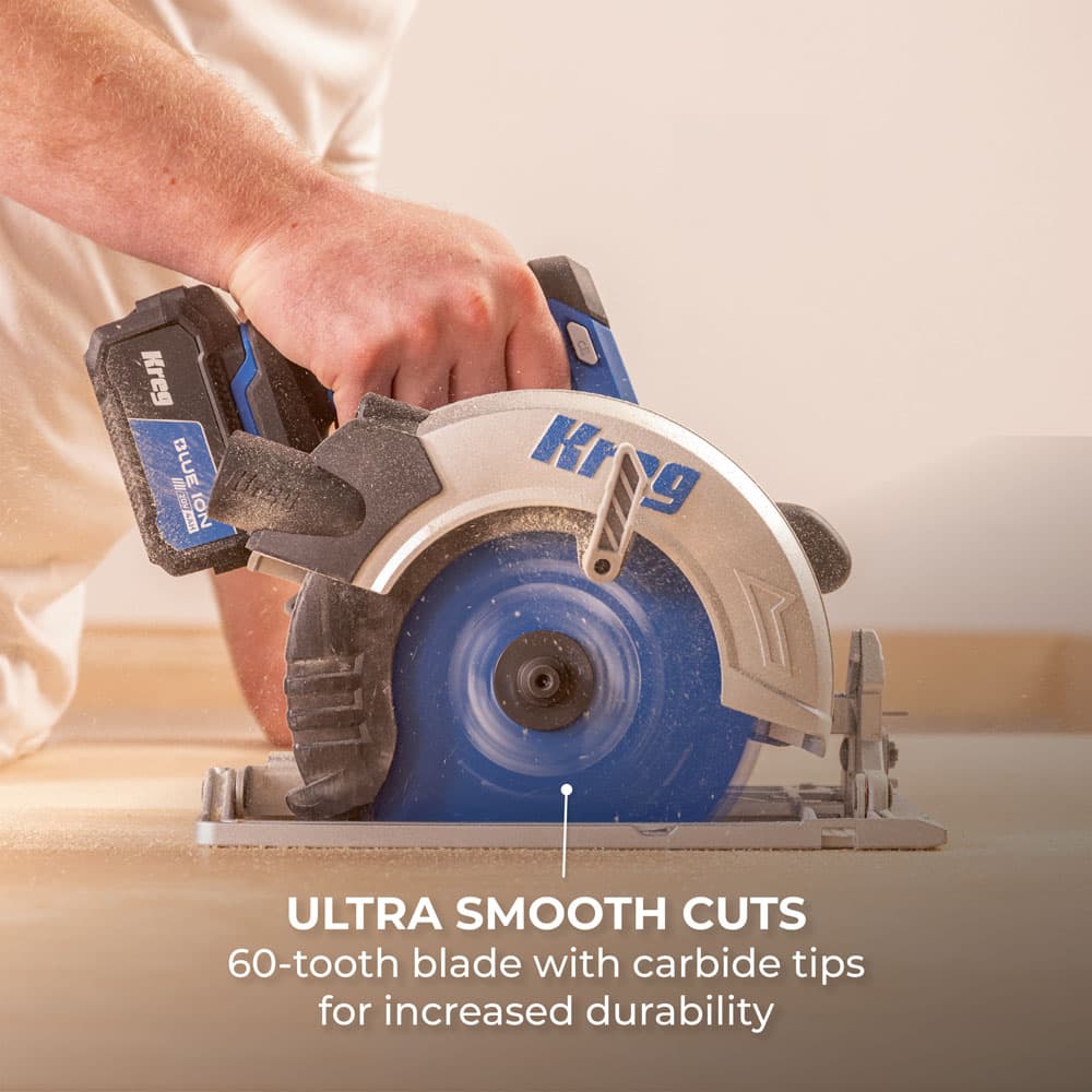 Kreg SureCut™ 7 ¼" 60-Tooth Ultra Fine Finishing Blade - Image 4