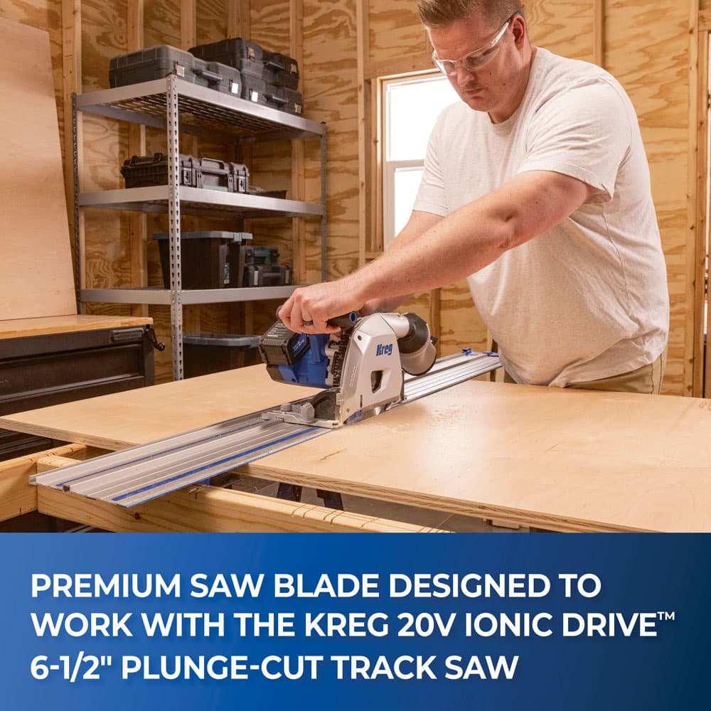 Kreg 6 1/2" Adaptive Cutting System 40-Tooth Thin Kerf Saw Blade - Image 2