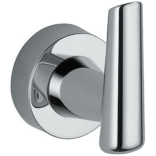 Compel Single Robe Hook in Polished Chrome from Liberty Hardware's Grail collection