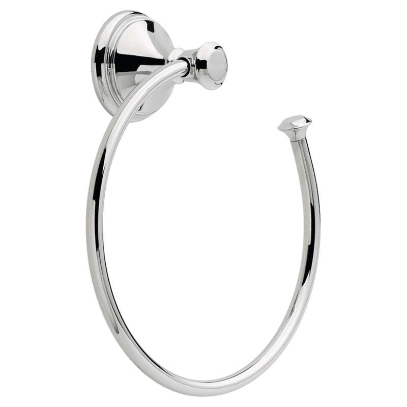 Cassidy Towel Ring, Polished Chrome Main - Image