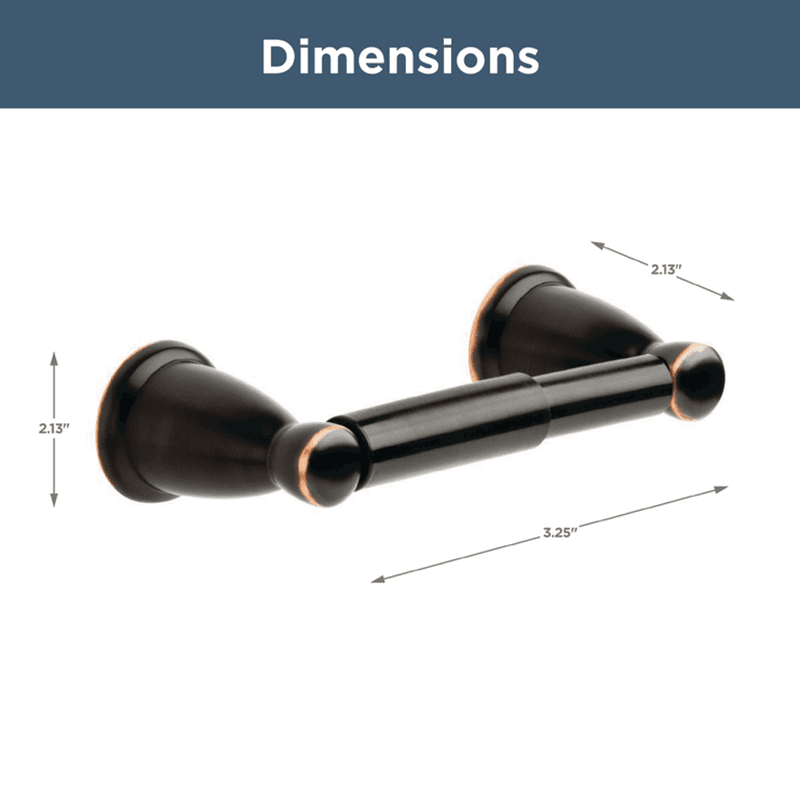 2-1/8" Kinla Toilet Paper Holder, Oil Rubbed Bronze Alt 1 - Image
