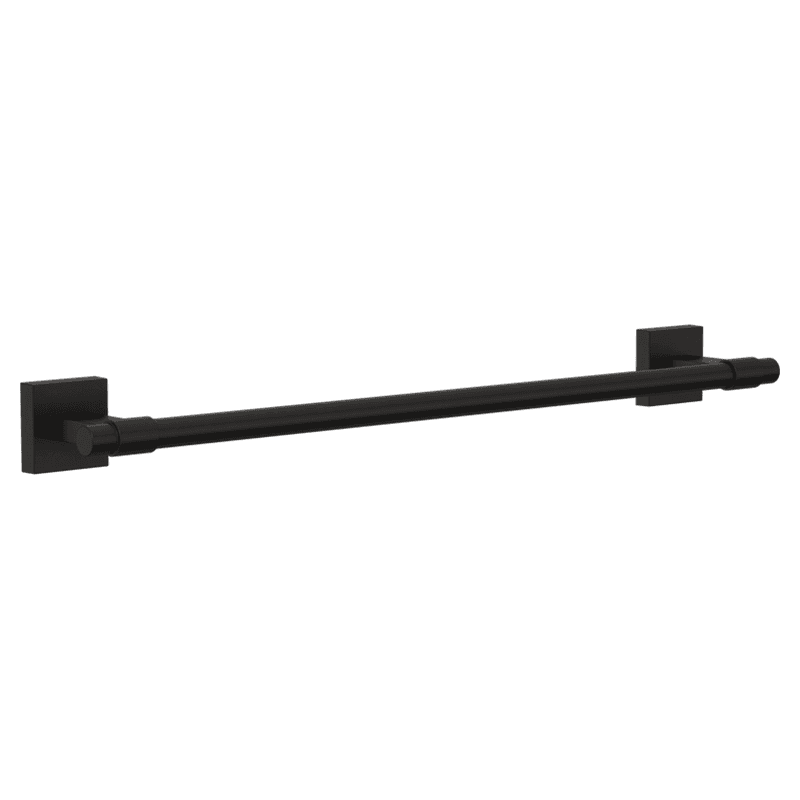 18" Maxted Towel Bar, Matte Black Main - Image