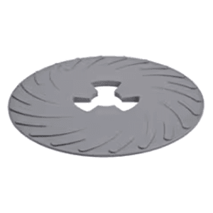 4-1/2" Medium Disc Pad Face Plate, Gray Alt 1 - Image