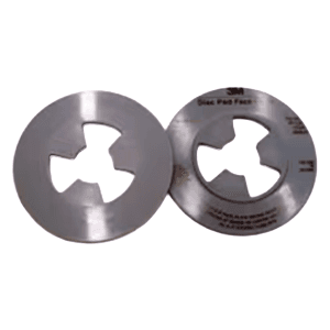 4-1/2" Medium Disc Pad Face Plate, Gray Main - Image