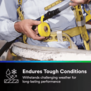 3/4" x 66' Gray Vinyl Coding Electrical Tape 35, 10 Rolls/Carton, 100 Rolls/Case Alt 4 - Image