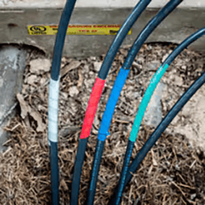 3/4" x 66' Gray Vinyl Coding Electrical Tape 35, 10 Rolls/Carton, 100 Rolls/Case Alt 7 - Image