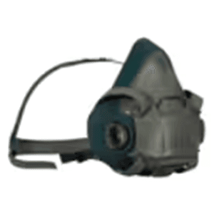 Medium 6502/49489 Rugged Comfort Half Facepiece Reusable Respirator Alt 2 - Image