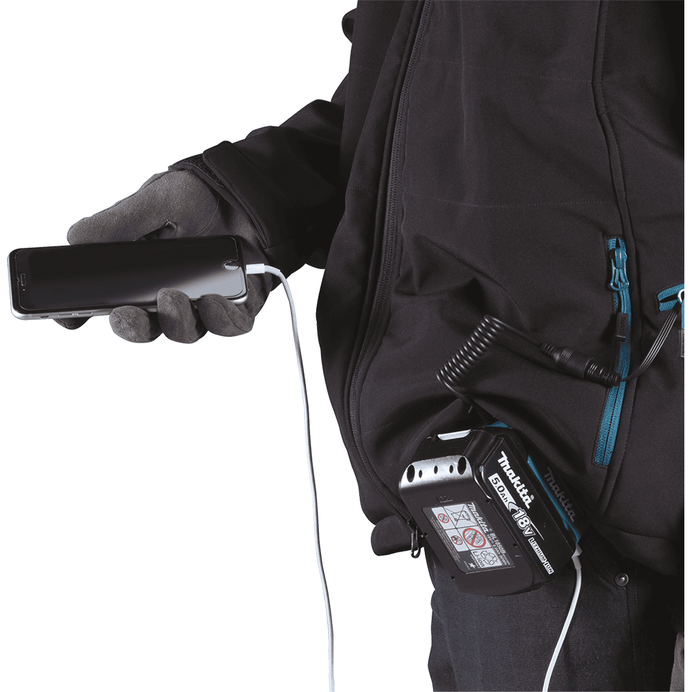 18V LXT Lithium‑Ion 2XL Cordless Heated Jacket, Black Alt 12 - Image