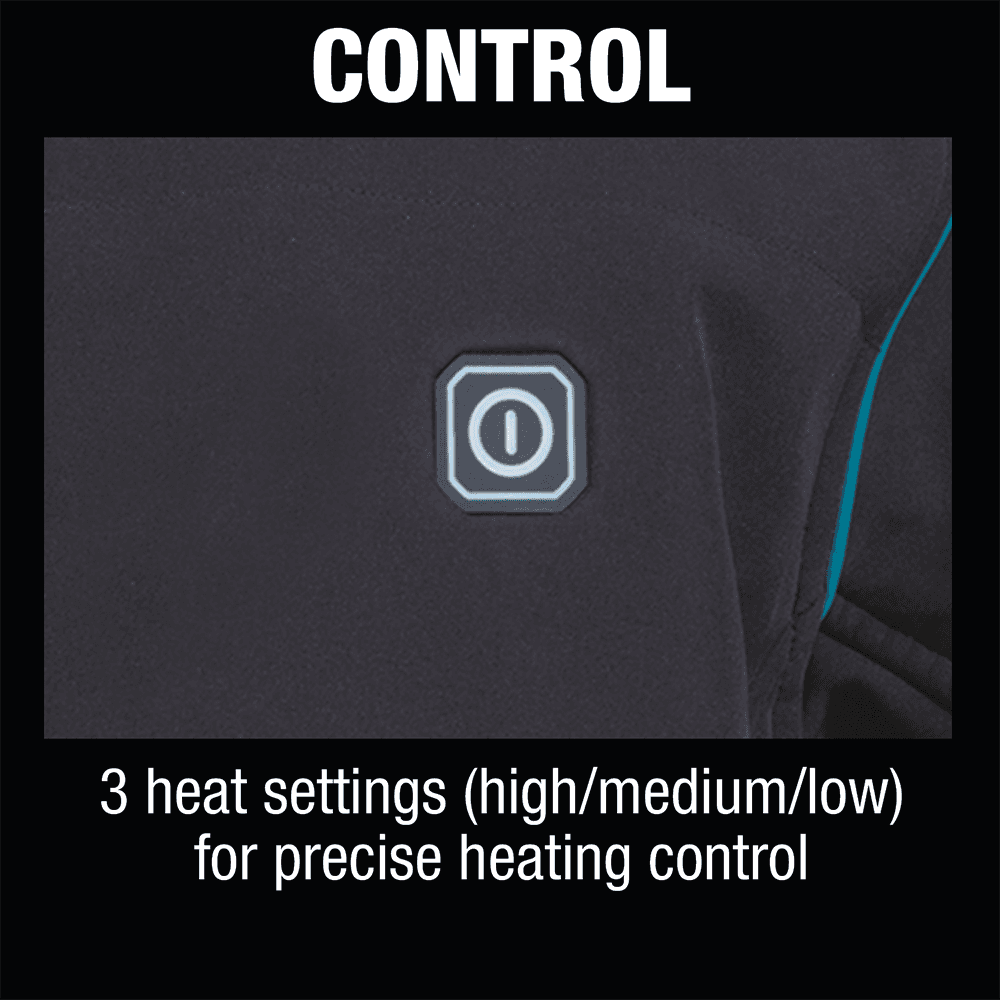 18V LXT Lithium‑Ion 2XL Cordless Heated Jacket, Black Alt 17 - Image