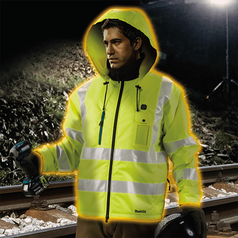 18V LXT Lithium‑Ion 2XL Cordless High Visibility Heated Jacket Alt 12 - Image
