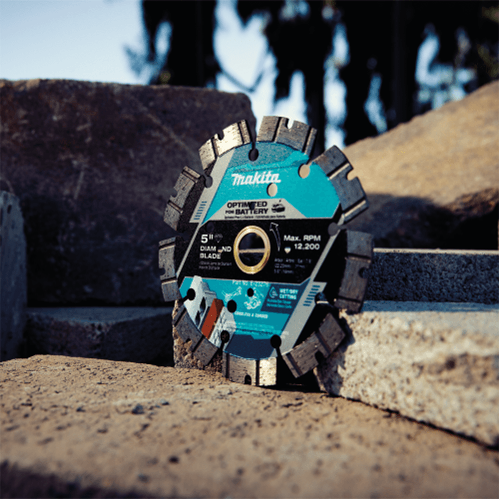 5" Segmented General Purpose Thin Kerf Diamond Blade Alt 7 - Image