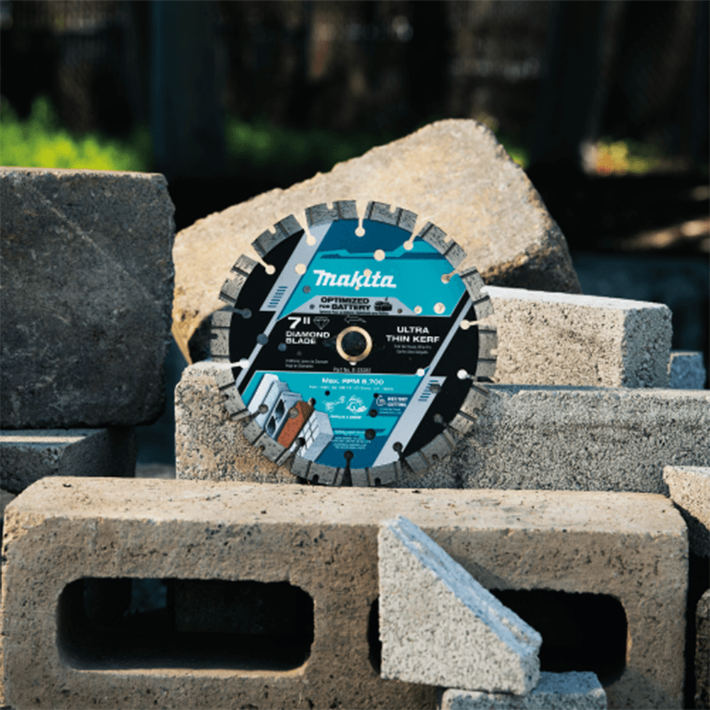 7" Segmented General Purpose Thin Kerf Diamond Blade Alt 4 - Image