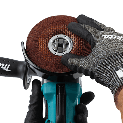 4-1/2" x 5" 40V max XGT Brushless Cordless X-LOCK Paddle Switch Angle Grinder Kit with Electric Brake (4.0Ah) Alt 7 - Image