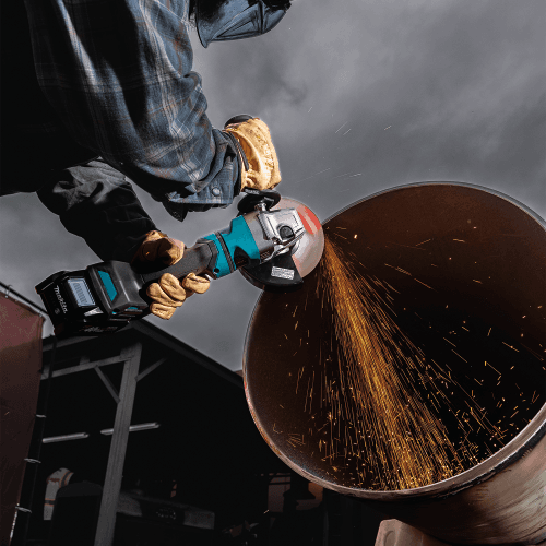 4-1/2" x 6" 40V max XGT Brushless Cordless Paddle Switch Angle Grinder Kit with Electric Brake (4.0Ah) Alt 12 - Image