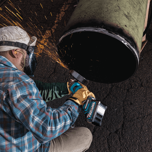 4-1/2" x 6" 40V max XGT Brushless Cordless Paddle Switch Angle Grinder Kit with Electric Brake (4.0Ah) Alt 14 - Image