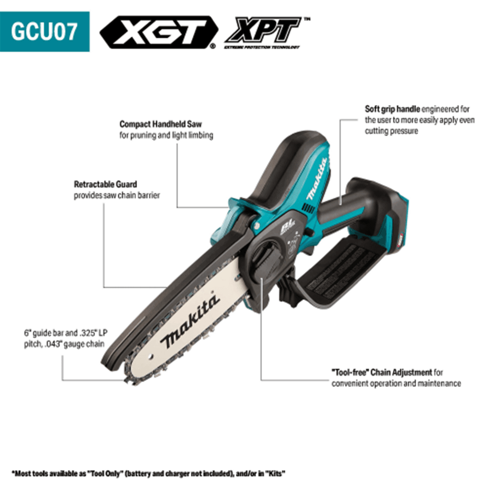 40V Max XGT Brushless Cordless 6" Pruning Saw, Tool Only Alt 1 - Image
