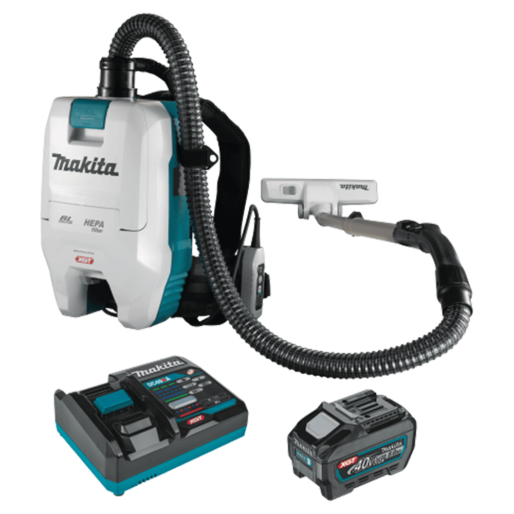 40V Max XGT Brushless Cordless 2 Quart HEPA Filter Dry Backpack Vacuum Kit Main - Image