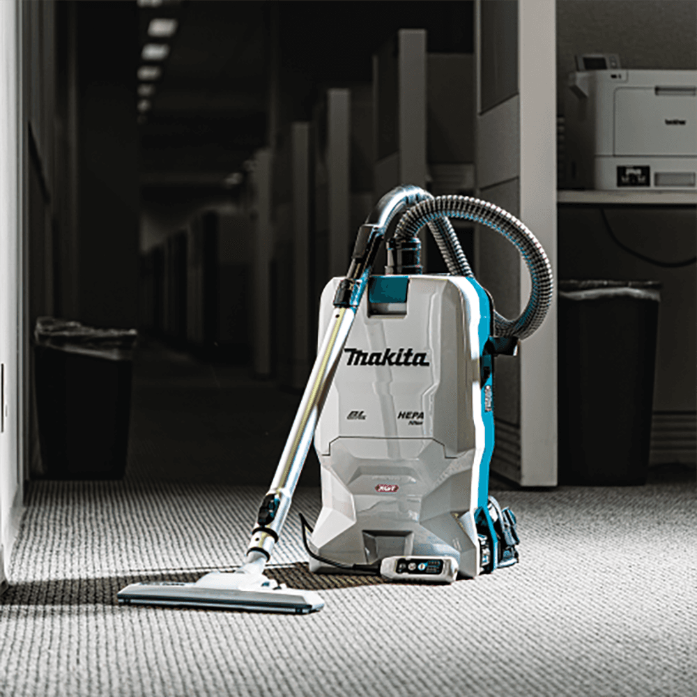 40V Max XGT Brushless Cordless 6 Quart HEPA Filter Dry Backpack Vacuum Kit Alt 12 - Image