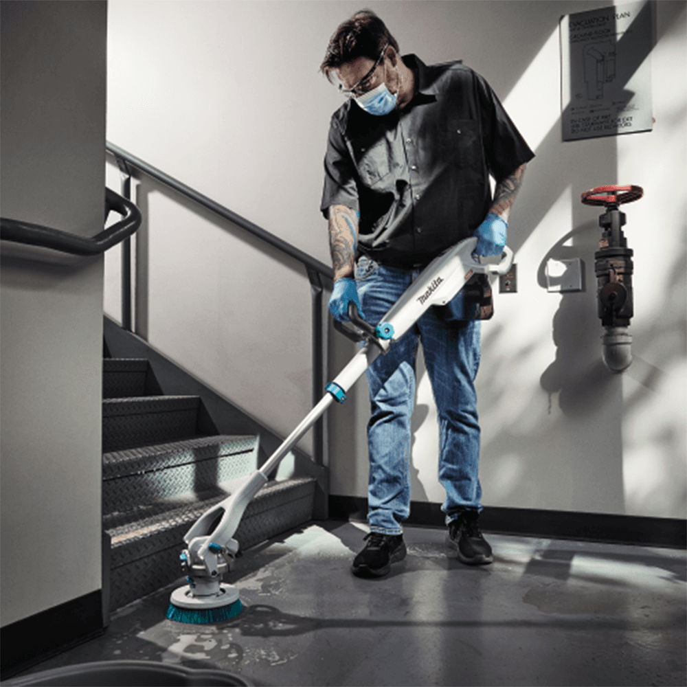 40V Max XGT Brushless Cordless Telescoping 8" Polisher/Scrubber Kit, (4.0Ah) Alt 4 - Image