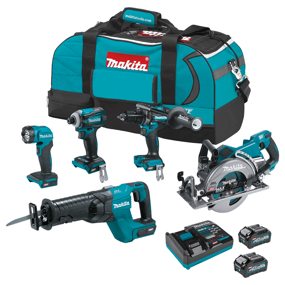 GT500M 40V max XGT Brushless Cordless 5-Piece Combo Kit (4.0Ah) Main - Image