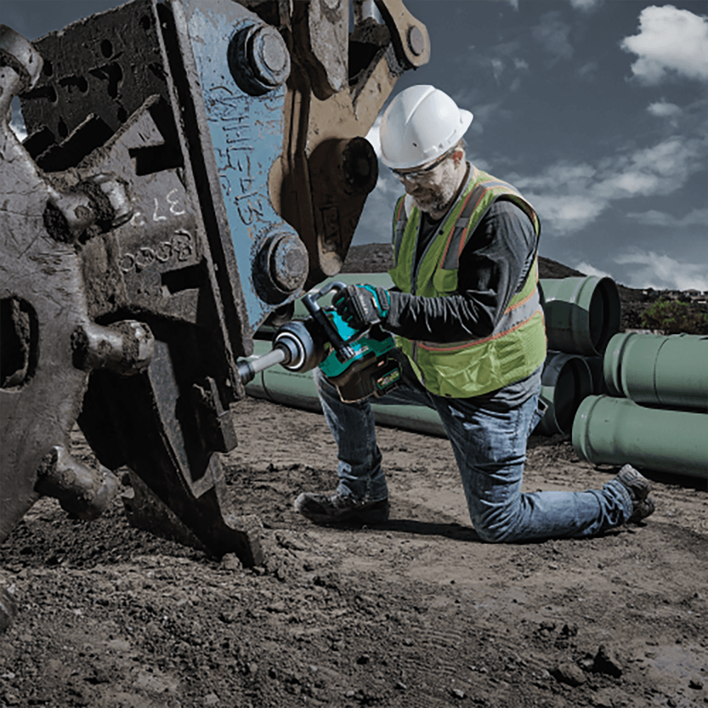 40V Max XGT Brushless Cordless D‑Handle Extended Anvil Impact Wrench kit with Friction Ring (5.0Ah) Alt 16 - Image