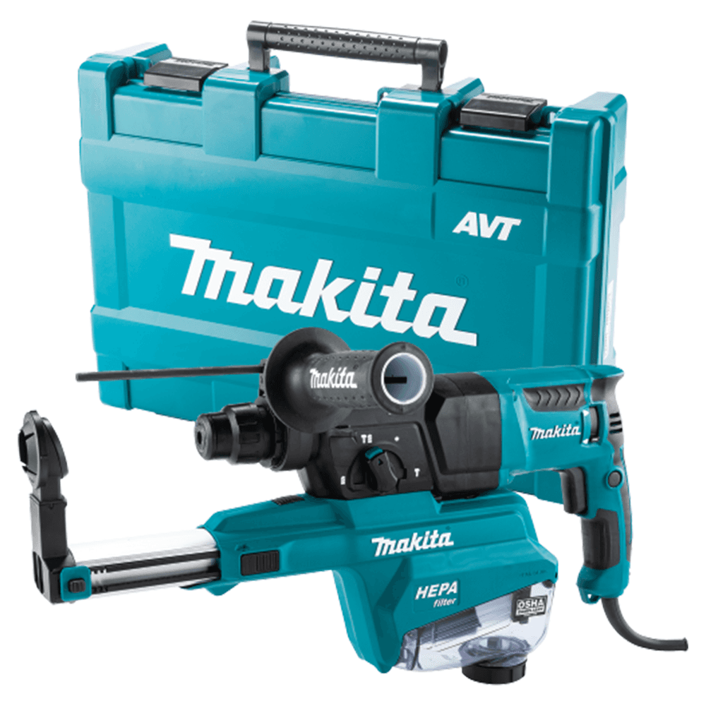 1" SDS‑PLUS AVT Pistol Grip Rotary Hammer with HEPA Dust Extractor Main - Image